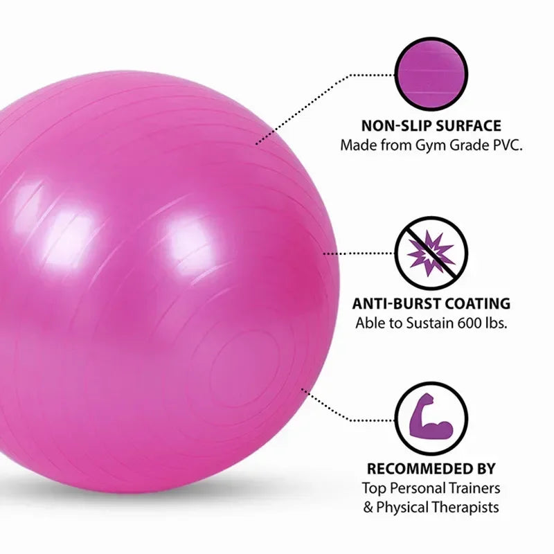 Zenployee Balance Ball – For Yoga, Pilates & Home Fitness
