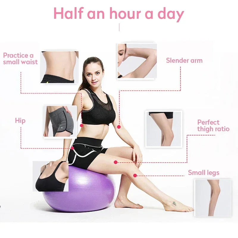 Zenployee Balance Ball – For Yoga, Pilates & Home Fitness